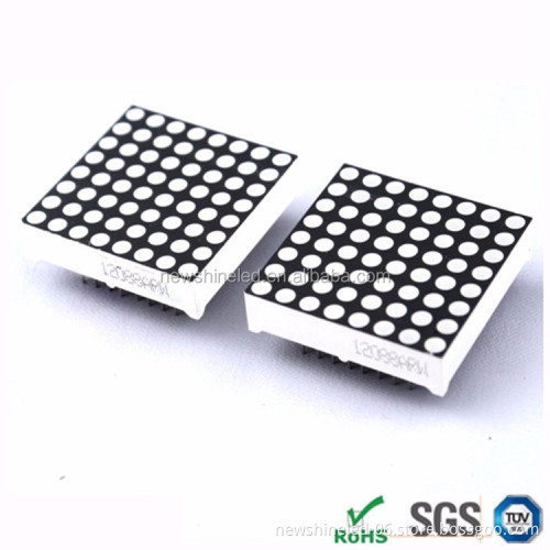 64x64mm DIP Through-Hole 16x16 Dot Matrix LED Display (Red/Green/Blue/Orange) for Indoor Advertising